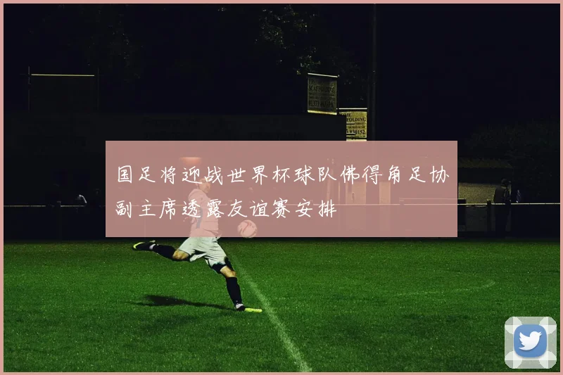 国足将迎战世界杯球队佛得角足协副主席透露友谊赛安排